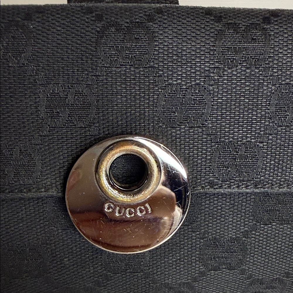 Gucci Black Monogram Canvas Eclipse Continental W… - image 2